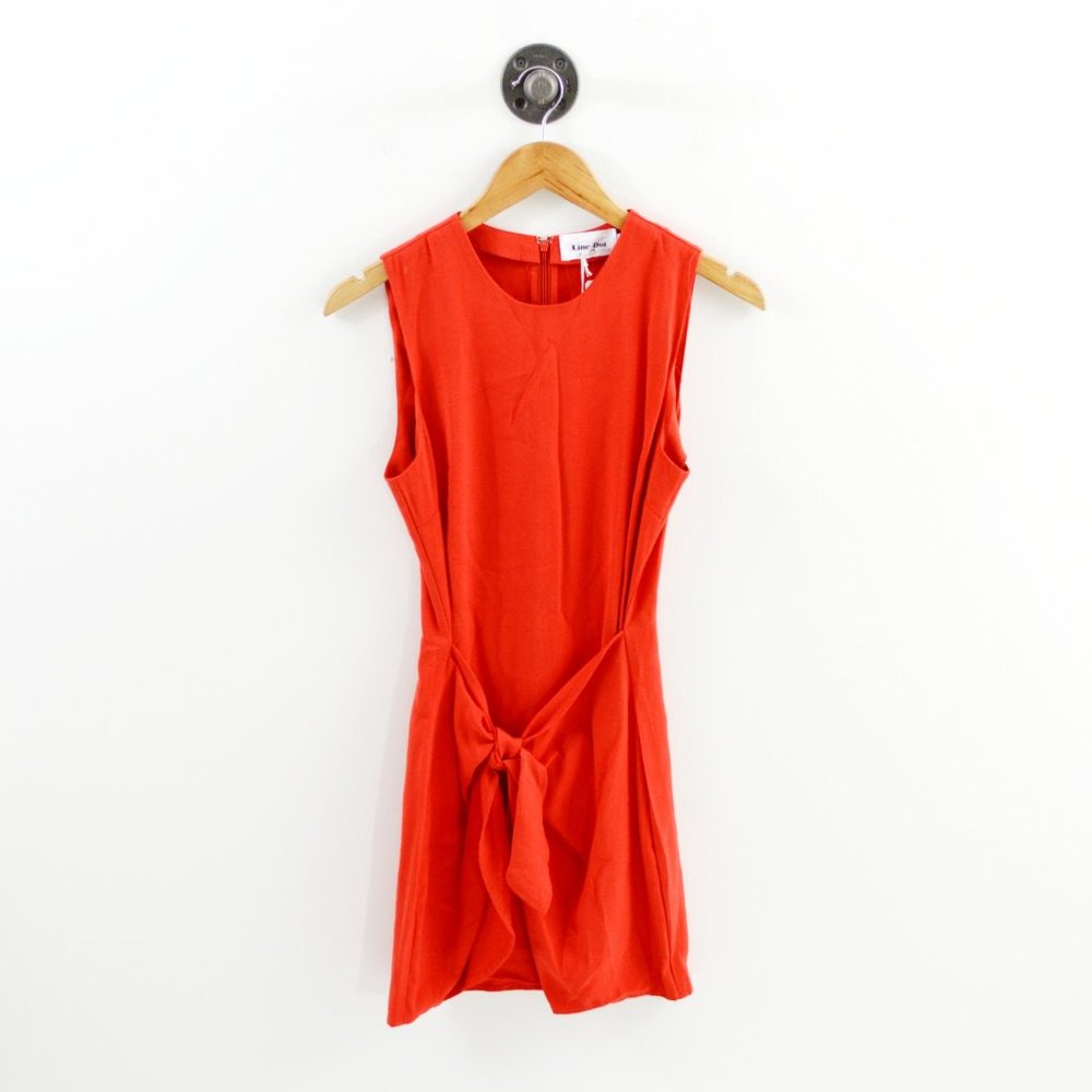 Line + Dot Tie Waist Dress #192-27